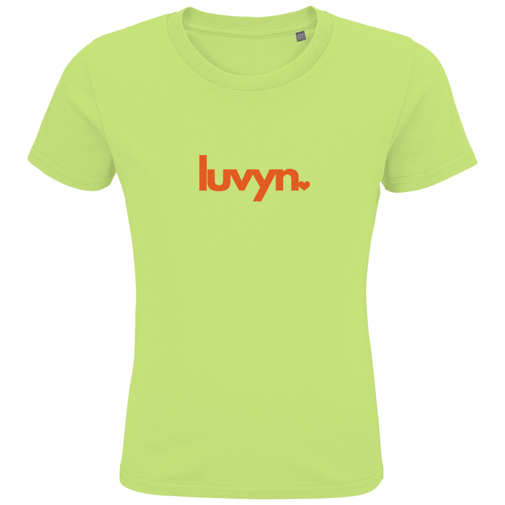 Kids Premium Bio T-Shirt LUVYN ORANGE