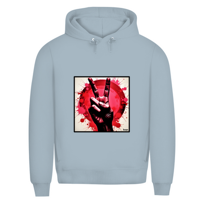 Herren Premium Bio Hoodie Piece of Peace