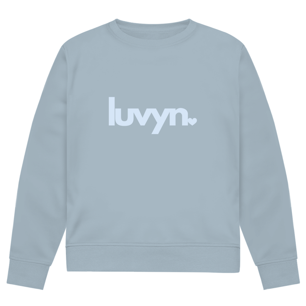 Herren Premium Bio Sweatshirt LUVYN BLUE