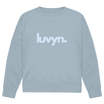 Herren Premium Bio Sweatshirt LUVYN BLUE