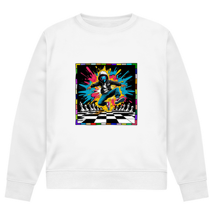 Herren Premium Bio Sweatshirt Chess Splash