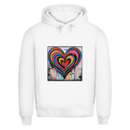 Herren Premium Bio Hoodie Heartcore