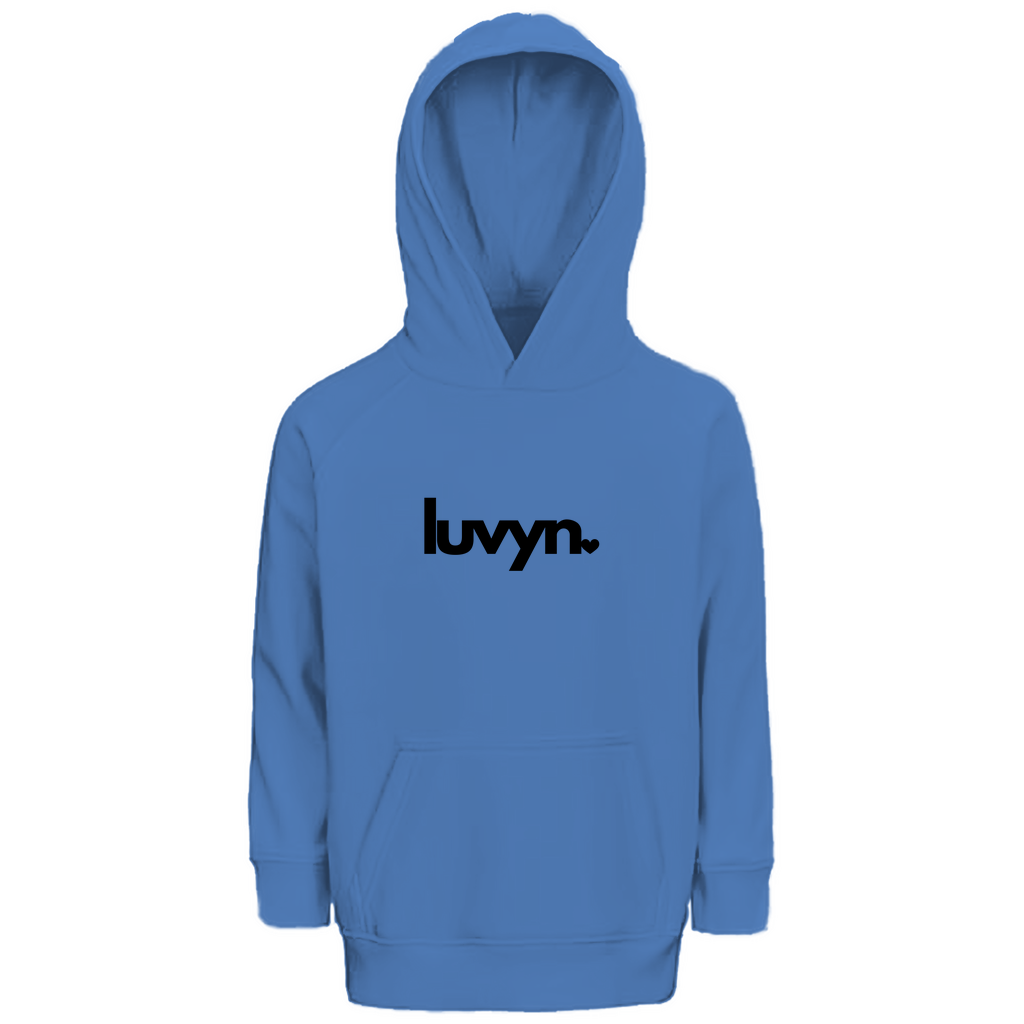 Kinder Premium Bio Hoodie LUVYN BLACK