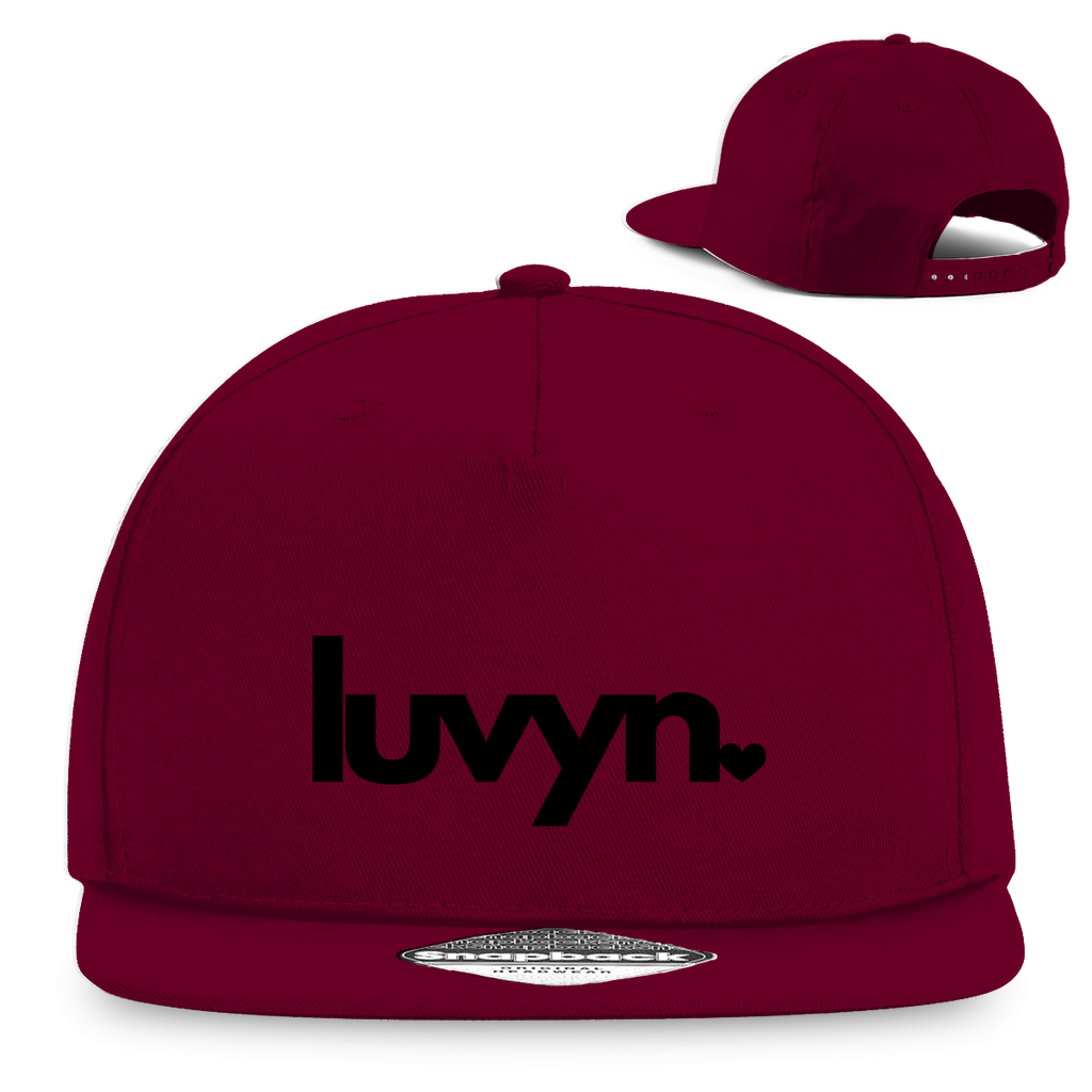 Snapback Rapper Cap LUVYN BLACK