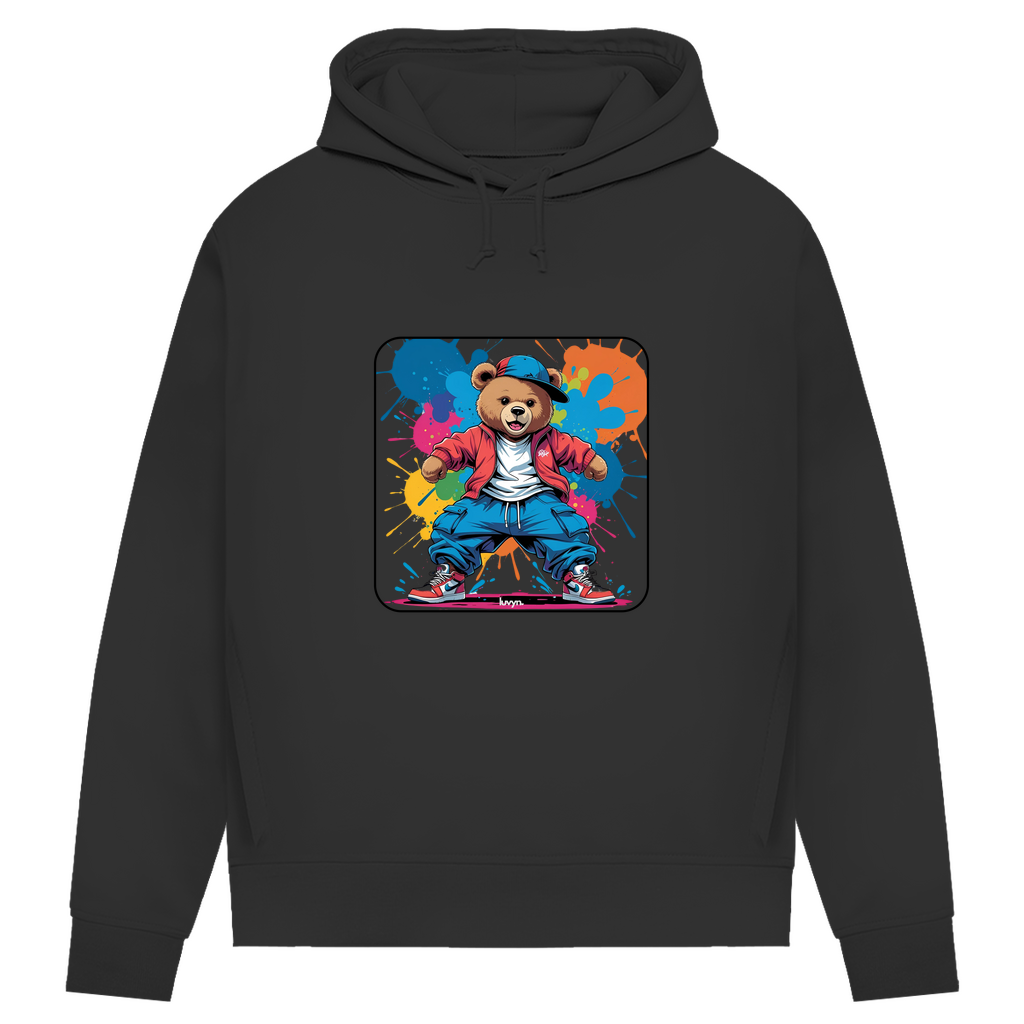 Damen Premium Bio Hoodie Baggybear