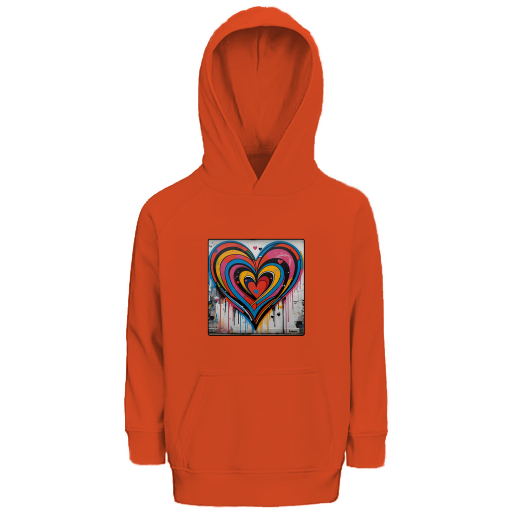 Kinder Premium Bio Hoodie Heartcore