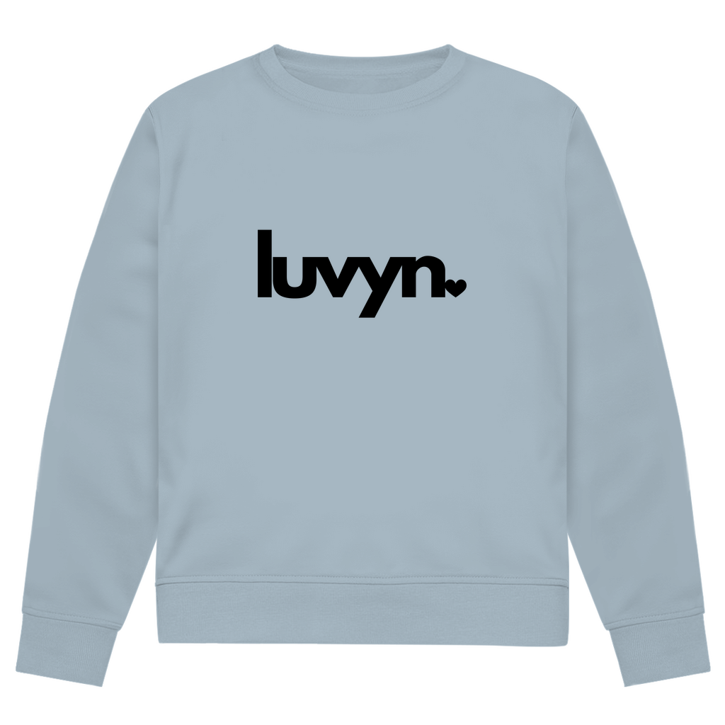 Herren Premium Bio Sweatshirt LUVYN BLACK