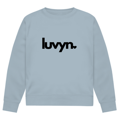 Herren Premium Bio Sweatshirt LUVYN BLACK