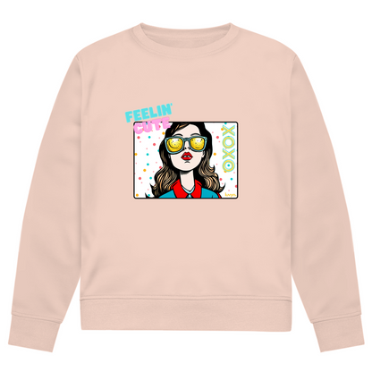 Herren Premium Bio Sweatshirt Feelin´Cute