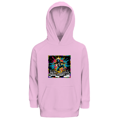 Kinder Premium Bio Hoodie Chess Splash