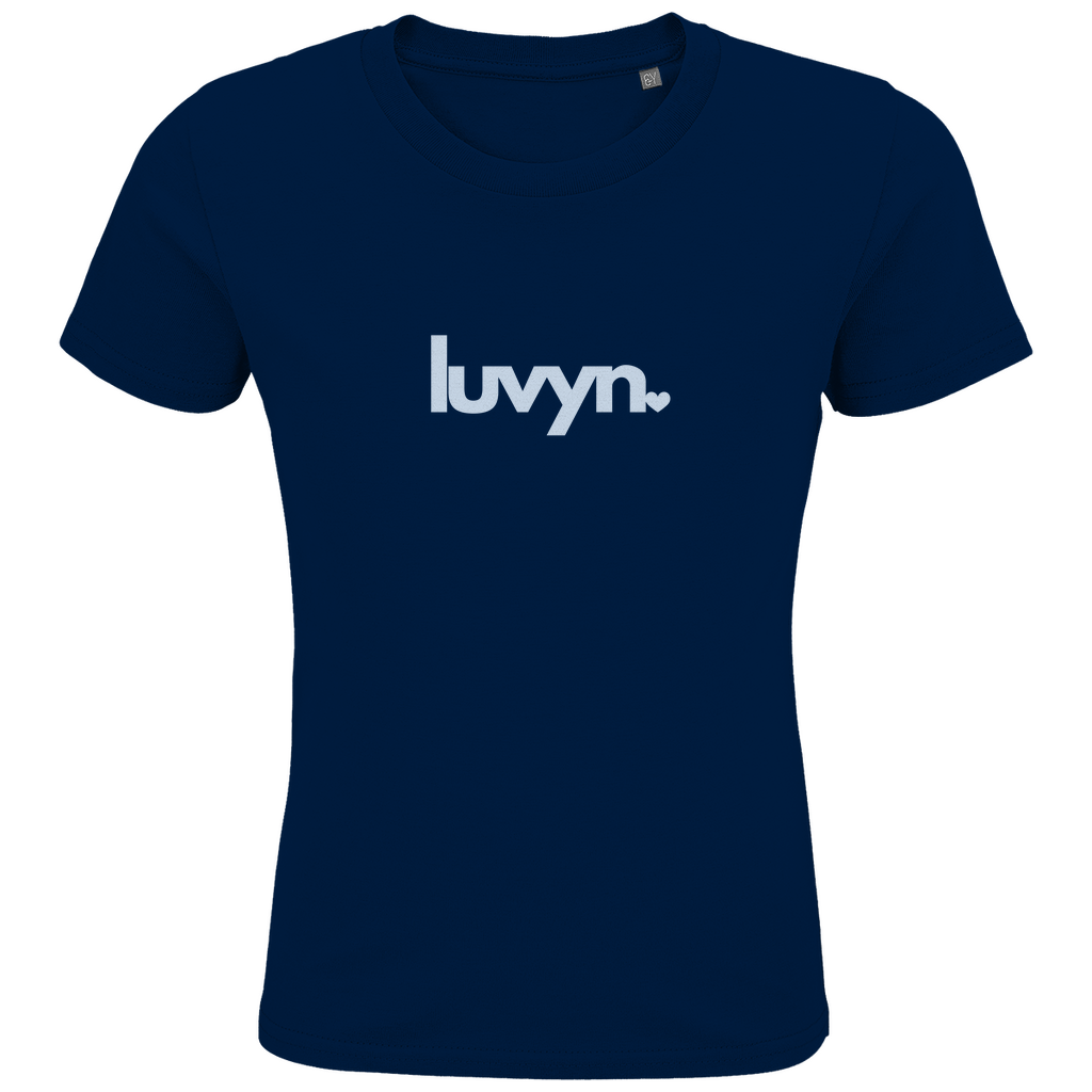 Kids Premium Bio T-Shirt LUVYN BLUE
