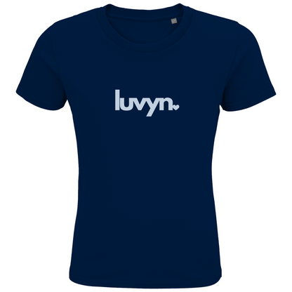 Kids Premium Bio T-Shirt LUVYN BLUE