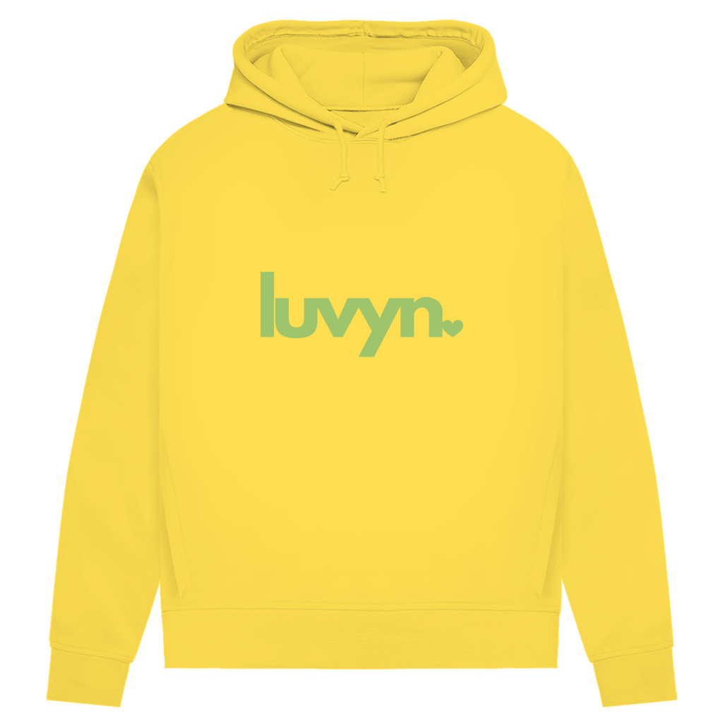 Damen Premium Bio Hoodie LUVYN LIME