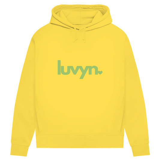Damen Premium Bio Hoodie LUVYN LIME