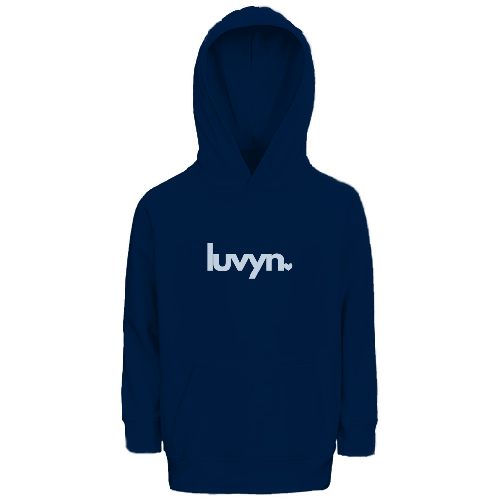 Kinder Premium Bio Hoodie LUVYN BLUE