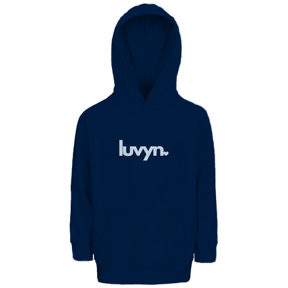Kinder Premium Bio Hoodie LUVYN BLUE