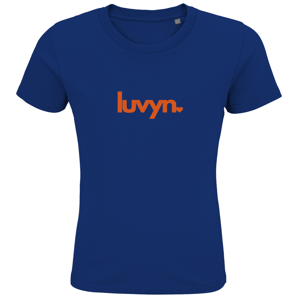 Kids Premium Bio T-Shirt LUVYN ORANGE