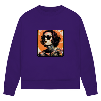 Damen Premium Bio Sweatshirt Inkfluence