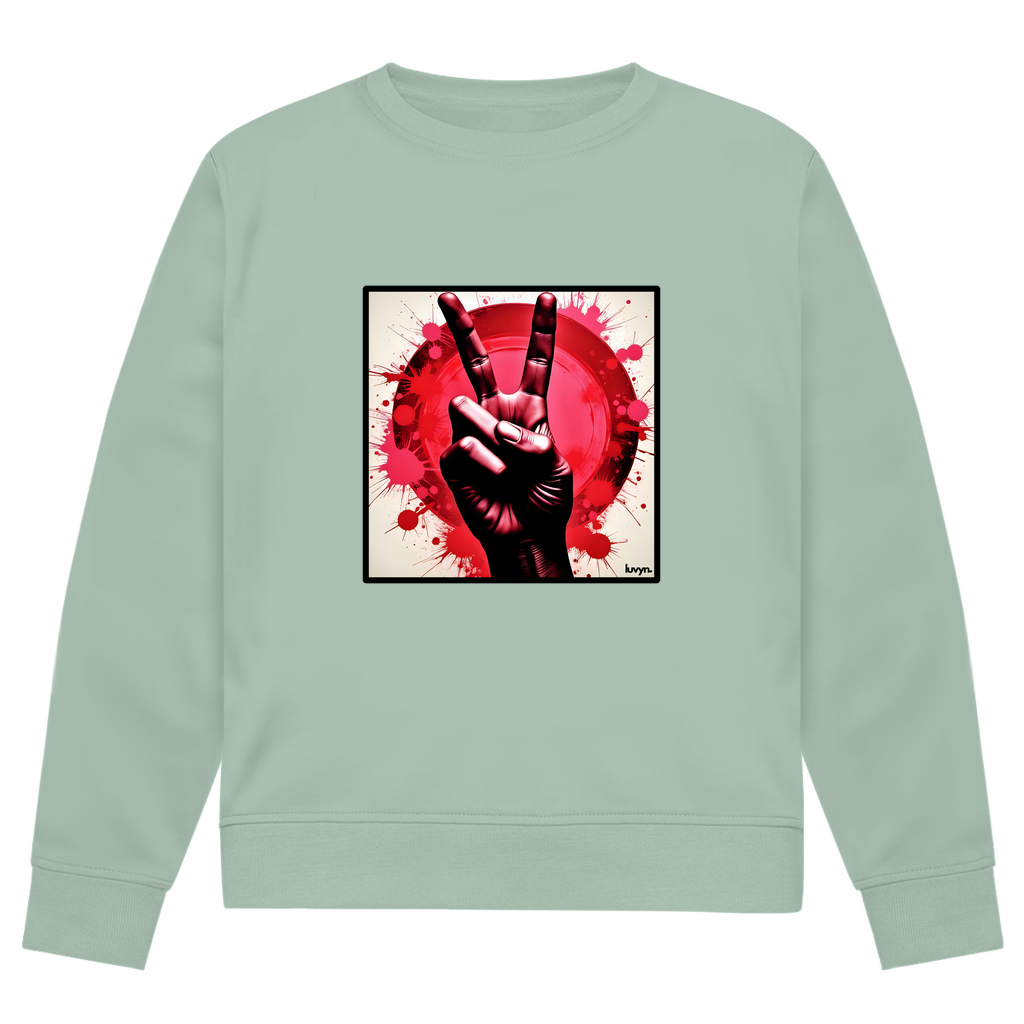 Herren Premium Bio Sweatshirt Piece of Peace