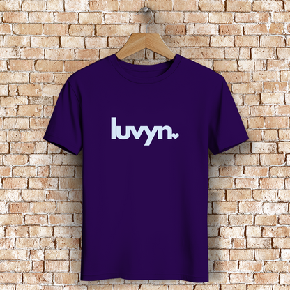 Herren Premium Bio T-Shirt LUVYN BLUE