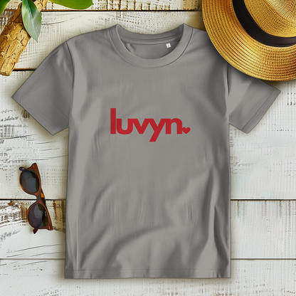 Damen Premium Bio T-Shirt LUVYN RED