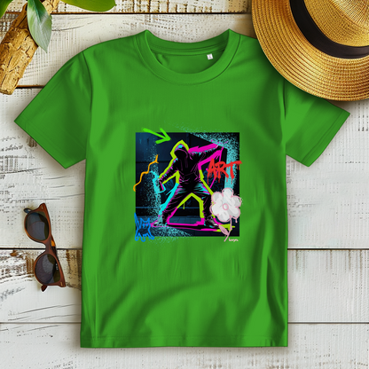 Damen Premium Bio T-Shirt Graffiti Guy