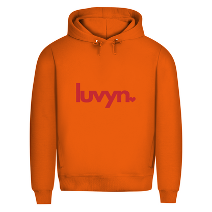 Herren Premium Bio Hoodie LUVYN RED