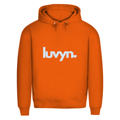 Herren Premium Bio Hoodie LUVYN BLUE