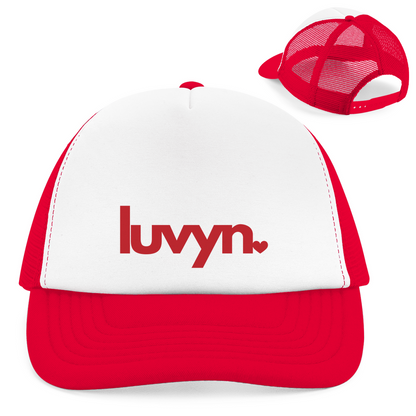 Retro Trucker Cap LUVYN RED