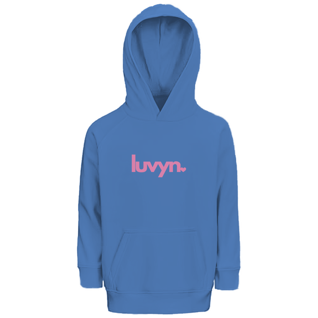Kinder Premium Bio Hoodie LUVYN PINK