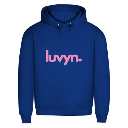 Herren Premium Bio Hoodie LUVYN PINK