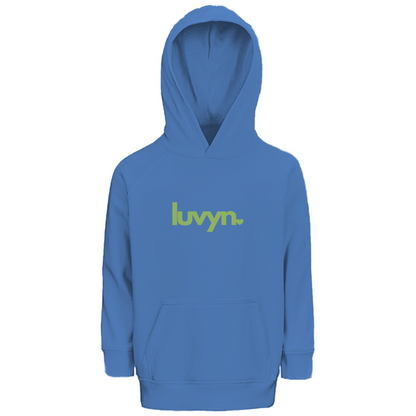 Kinder Premium Bio Hoodie LUVYN LIME