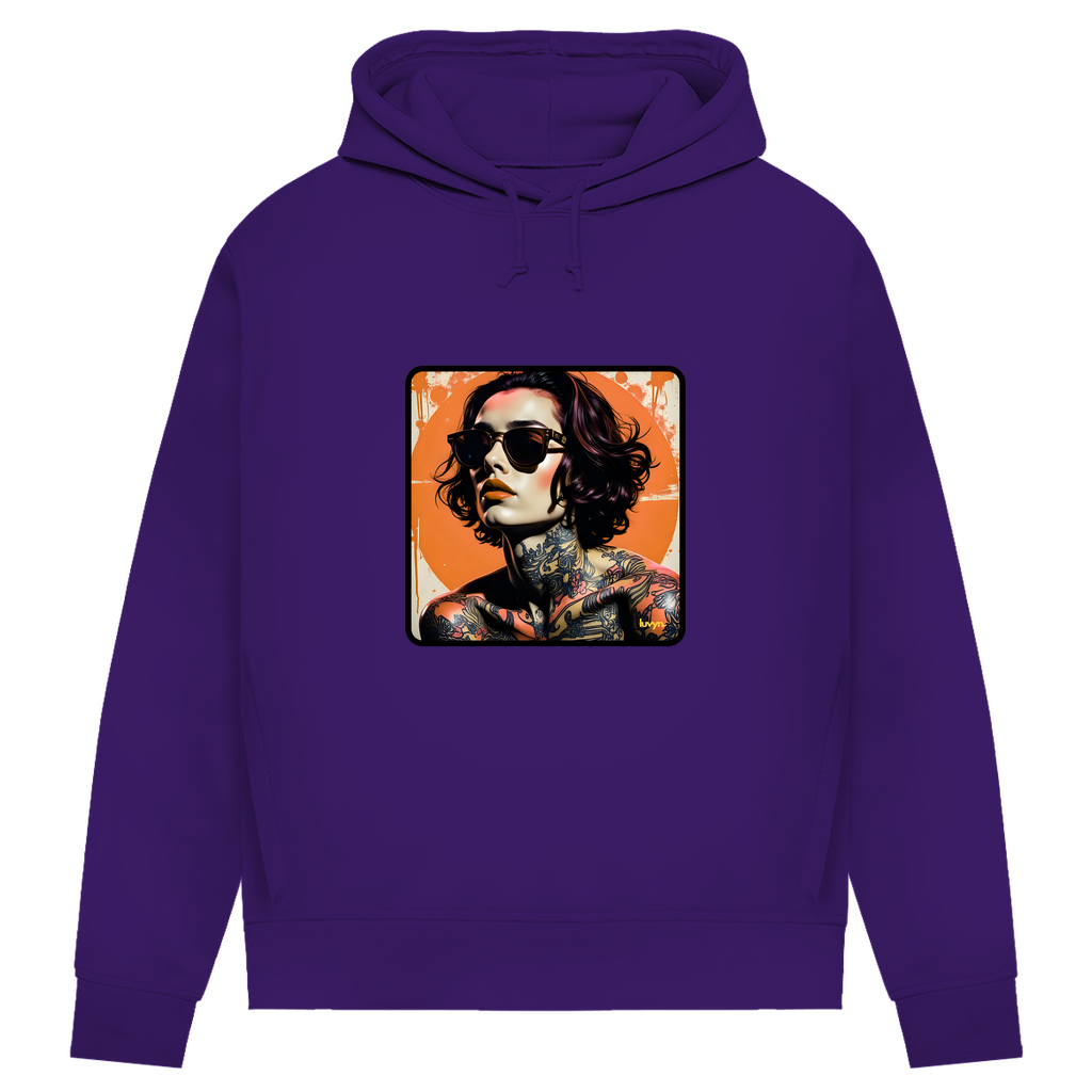 Damen Premium Bio Hoodie Inkfluence