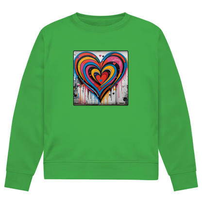 Herren Premium Bio Sweatshirt Heartcore