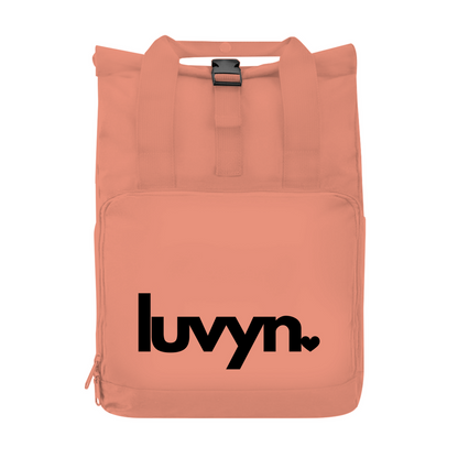 Rucksack mit Seitentasche LUVYN BLACK