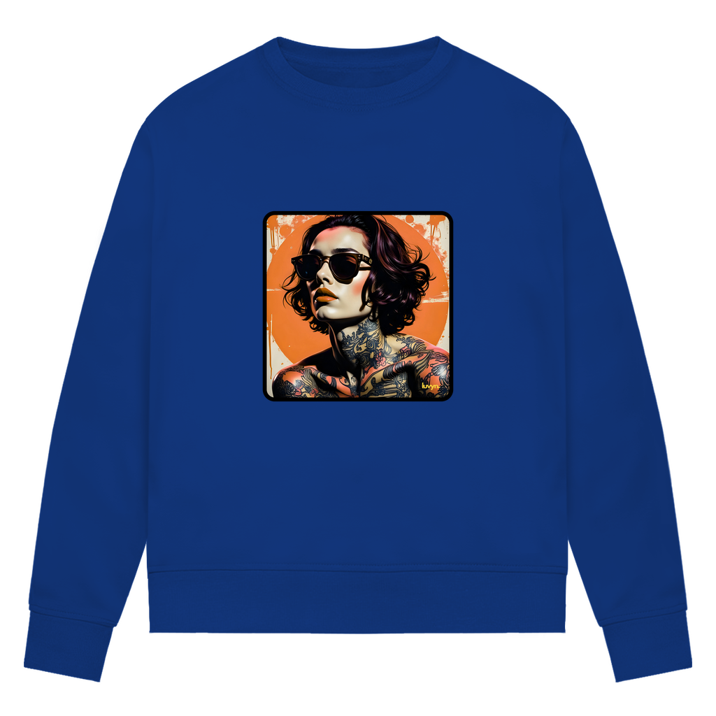 Damen Premium Bio Sweatshirt Inkfluence