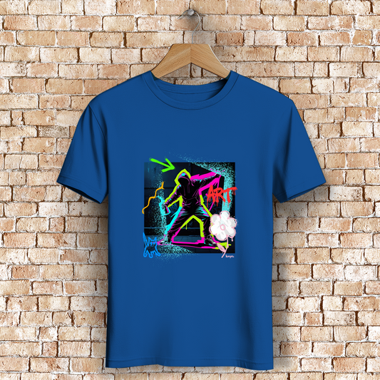 Herren Premium Bio T-Shirt Graffiti Guy