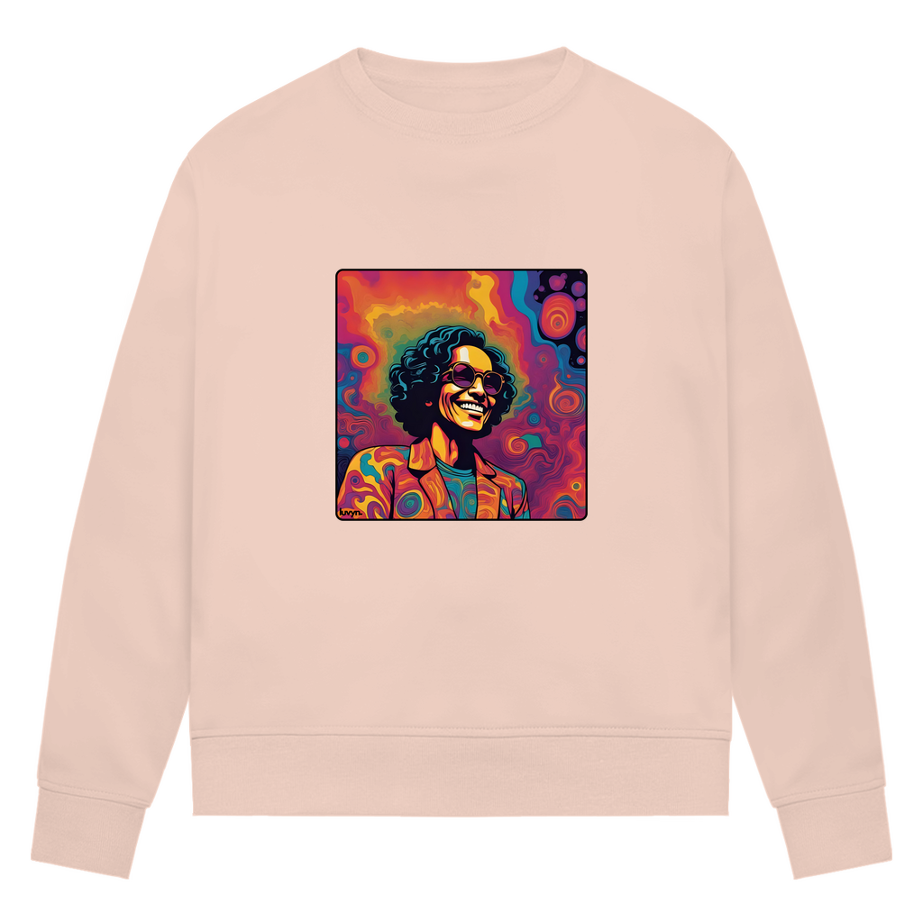 Damen Premium Bio Sweatshirt Happy Color´s