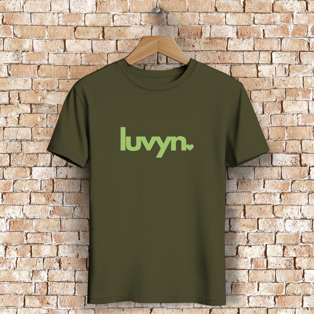 Herren Premium Bio T-Shirt LUVYN LIME