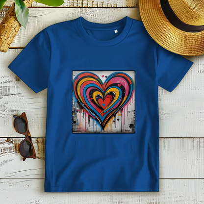 Damen Premium Bio T-Shirt Heartcore