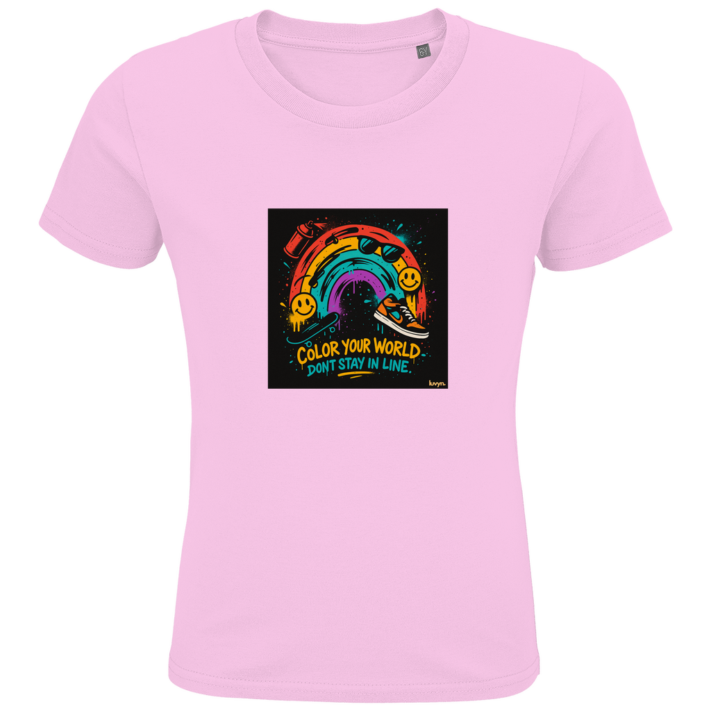 Kids Premium Bio T-Shirt Color Your World