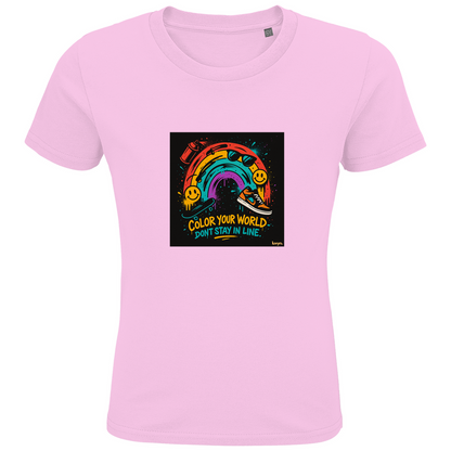 Kids Premium Bio T-Shirt Color Your World