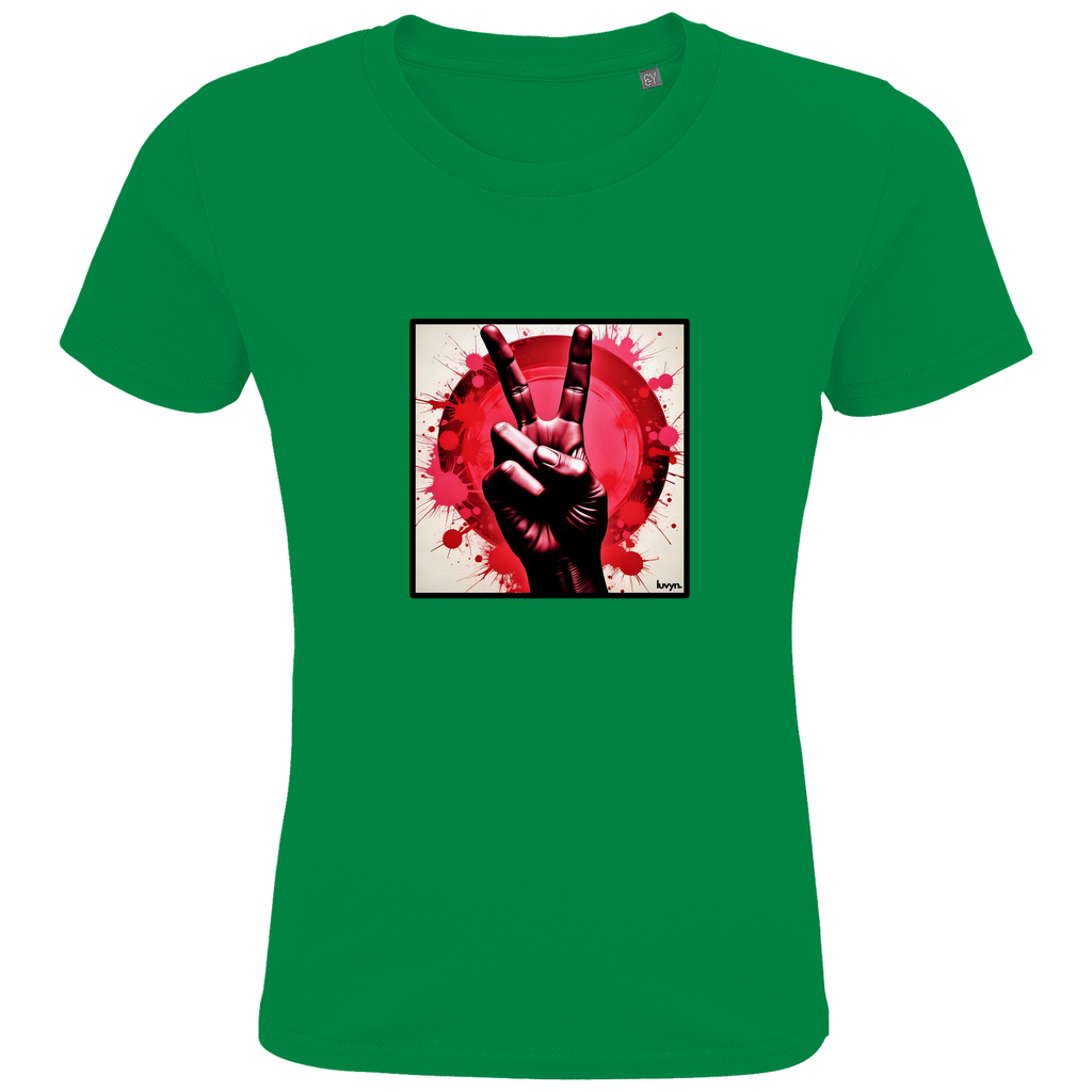 Kids Premium Bio T-Shirt Neon Piece of Peace