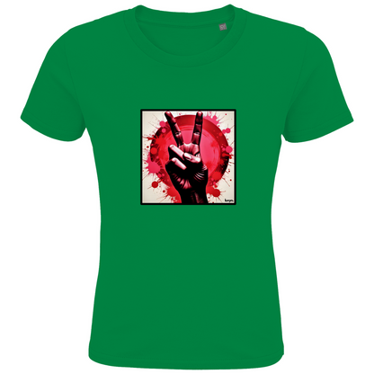 Kids Premium Bio T-Shirt Neon Piece of Peace