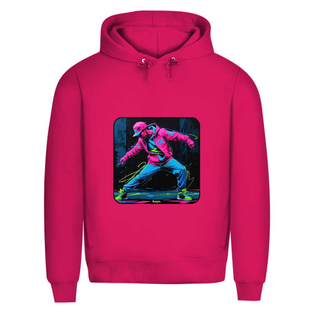 Herren Premium Bio Hoodie Neon Vibe´s