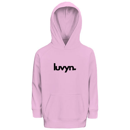 Kinder Premium Bio Hoodie LUVYN BLACK