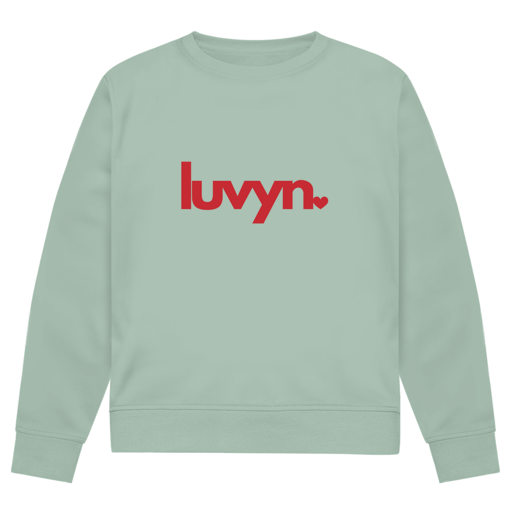 Herren Premium Bio Sweatshirt LUVYN RED