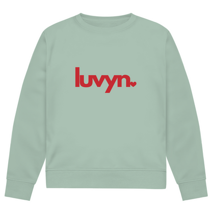 Herren Premium Bio Sweatshirt LUVYN RED