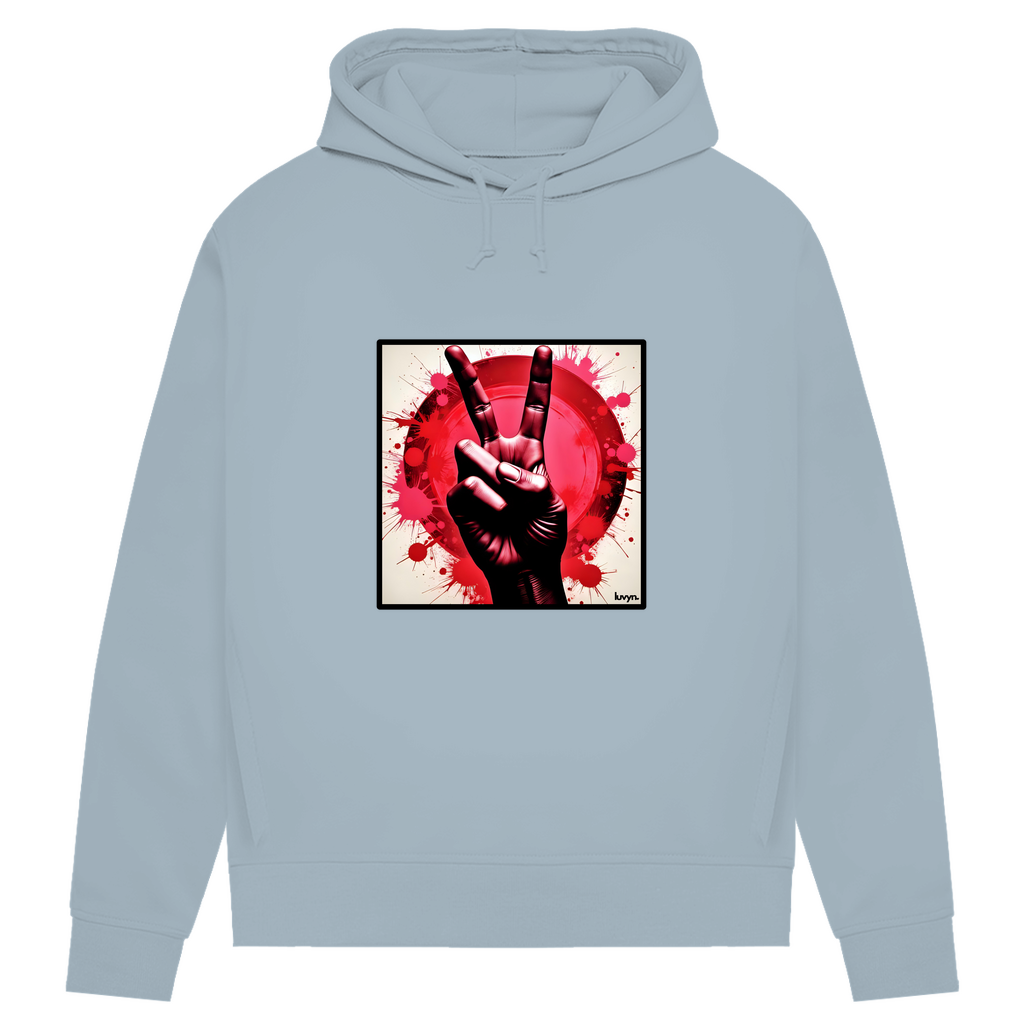 Damen Premium Bio Hoodie Piece of Peace