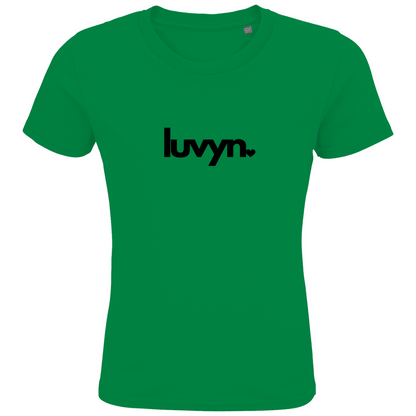 Kids Premium Bio T-Shirt LUVYN BLACK